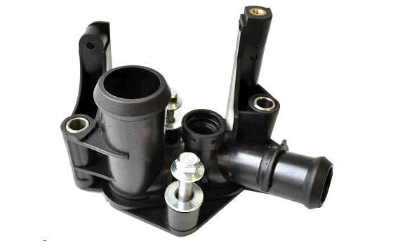 Flange Carcaça Válvula Termostática - Fiesta Novo Sedan 1.6 16v - Sigma 2010 a 2017