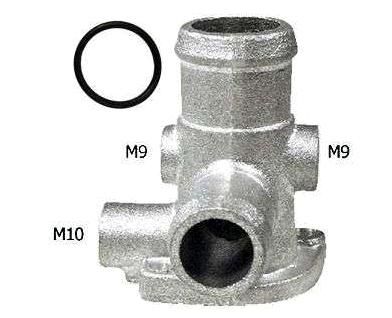 Flange Entrada Dágua ao Cabeçote - Saveiro 1.8 8v AP EFI  1989 a 1996