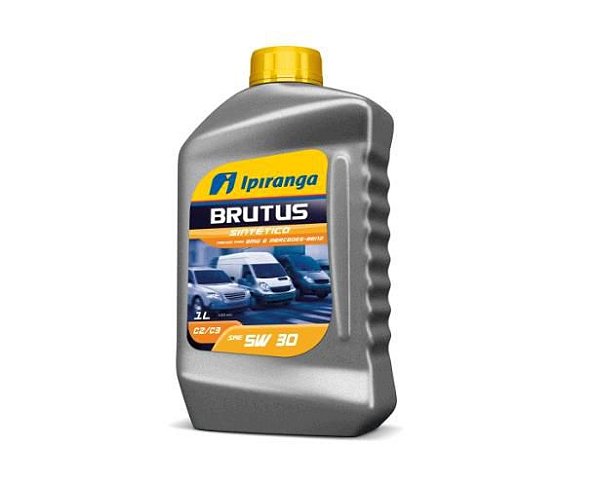 Litro Óleo Motor 5w30 Brutus - Ipiranga - (100% Sintético) -  Diesel