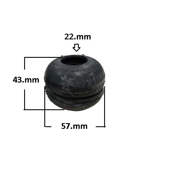Bucha Tirante Suspensão Dianteira Braço Tensor - Hilux