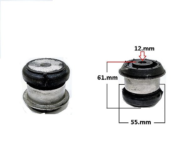 Bucha Suspensão Dianteira - Quadro Agregado - Audi A6 após 1996...