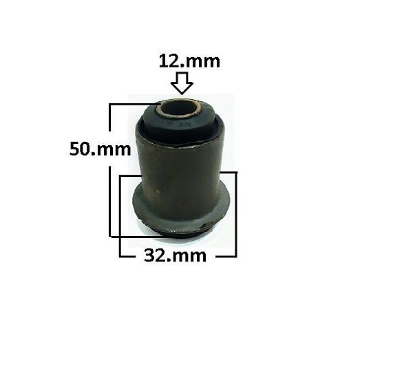 Bucha Suspensão Dianteira Braço Tensor - Alcibor - Peugeot 404