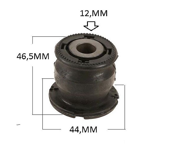 Bucha Suspensão Braço Dianteiro Inferior - Civic 1.7 16v 2001 a 2005