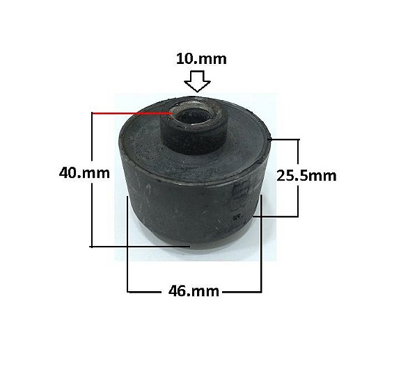 Bucha Suspensão Braço Dianteiro Braço Superior - Audi A8 1995 a 2002