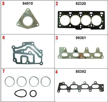 Kit Retificação Cabeçote Superior - Kangoo 1.6 16v 2000 a 2007