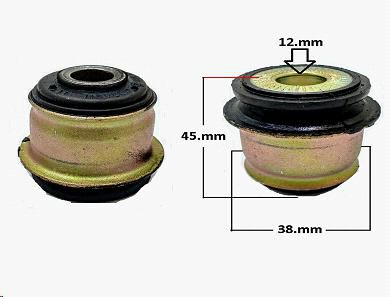 Bucha Quadro Motor Dianteiro - P/Traseira - Quantum 1.8/2.0 1995 a 2001 - 12mm