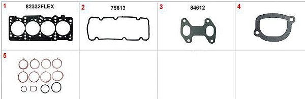 Kit Retificação Cabeçote Superior - Doblo Cargo 1.4 8v - Fire 2009 a 2016