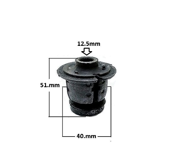 Bucha Quadro Motor Dianteiro - P/Dianteira - Gol 1.0 8v - CHT 1992 a 1996 - 12mm