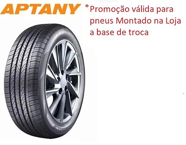 Pneu 185/55R15 - RP203  - Aptany - *Promoção válida para pneus Montado na loja a base de troca