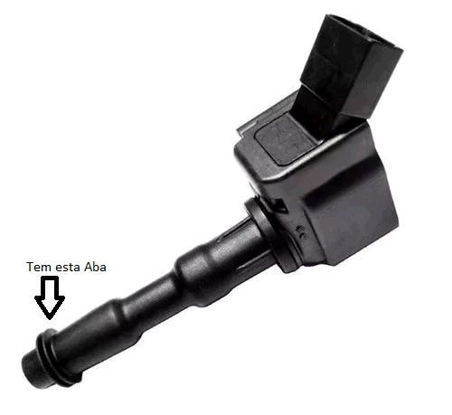 Bobina Ignição - Gol G6 1.0 8v - EA111 2012 a 2016 - 4 Pinos