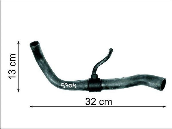 Mangueira Respiro Óleo Motor ao Filtro Antichama - Polo 1.0 16v - 1.6 8v 2003 a 2010