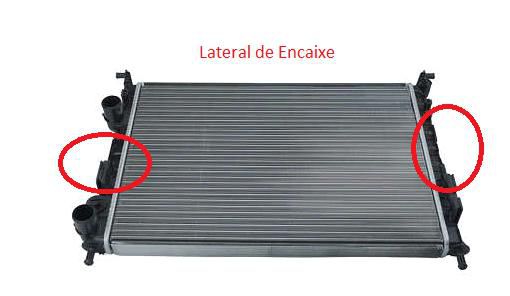 Radiador Agua - Magneti Marelli - Palio 1.4 8v 2008 a 2013 - Sistema BEHR