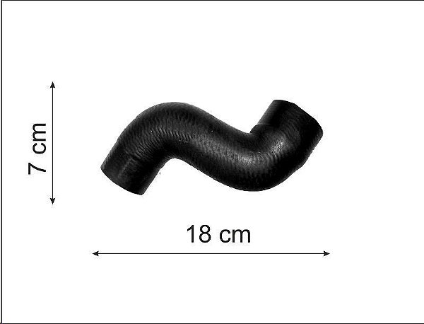 Mangueira Bomba Dágua ao Tubo Rigido - Astra 1.8/2.0 8v 1999 a 2012