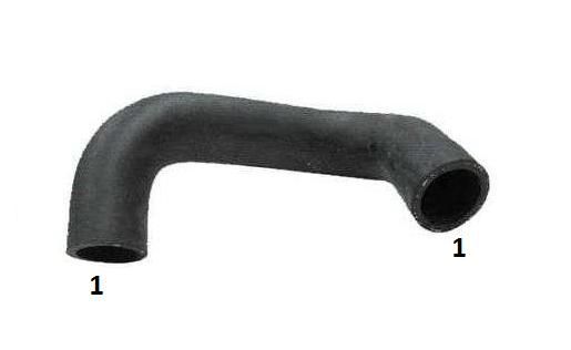 Mangueira Bomba Dágua ao Radiador - Gol 1.6/1.8/2.0 8v - AP após 1980...