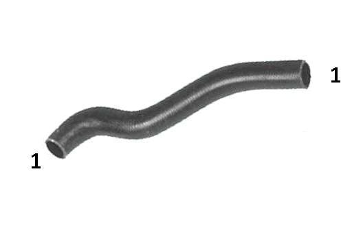 Mangueira Bomba Dágua ao Cabeçote - Saveiro 1.6 1994 a 2002