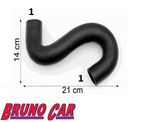Mangueira Bomba Dágua - Logus 1.8/2.0 8v - CFI E Carburado após 1992...