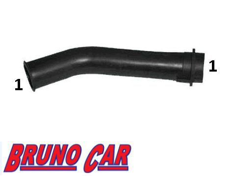 Mangueira Bocal Tanque Combustível Entrada - Courier 1.6 8v Zetec Rocam 1996 a 2002