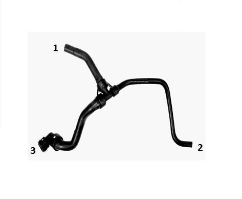 Mangueira Entrada Ar Quente Aquecedor - Montana 1.8 8v 2002 a 2011