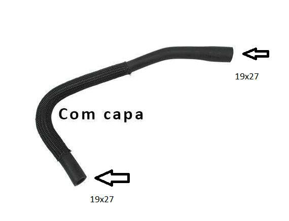 Mangueira Reservatório ao Cabeçote/Bloco - Ecosport 1.6 8v 2003 a 2012