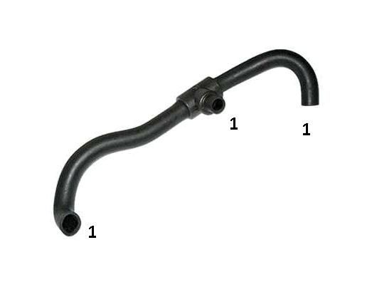 Mangueira Filtro Ar ao Respiro Cabeçote Santana 1.8/2.0 8v 1987 a 2006 - Separador Óleo