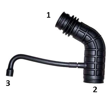 Mangueira Filtro Ar Motor - Zafira 1.8/2.0 8v MPFi