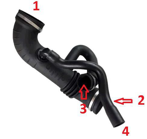 Mangueira Filtro Ar Motor - Strada 1.8 8v 2005 a 2010