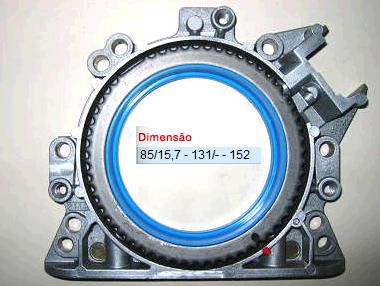 Retentor Motor Traseiro - Virabrequim/Mancal/Volante - Gol 1.0/1.4/1.6 - 8v/16v 2002 a 2012