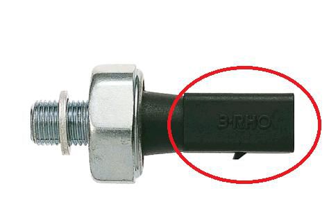 Interruptor Luz Óleo Motor - 3-RHO - Amarok 2.0 16v após 2010... - Pressão Óleo