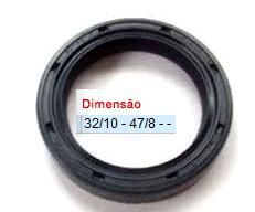 Retentor Motor Dianteiro - Comando Válvula /Auxiliar - Kombi 1.6 8v AP Diesel - 1981 a 1986