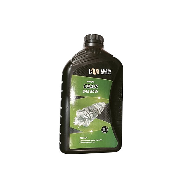 Litro Óleo 80w - Câmbio Manual e Diferencial - Lubrimotors Litro