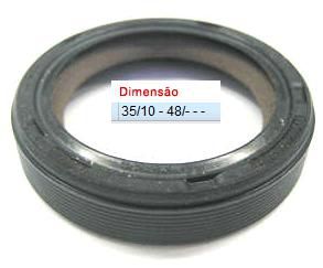 Retentor Motor Dianteiro - Comando Válvula /Auxiliar - EOS 2.0 16v TSi 2006 a 2010
