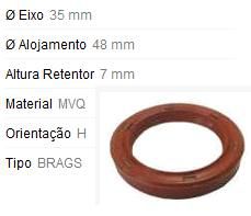Retentor Motor Dianteiro - Comando Válvula /Auxiliar - Nubira 2.0 16v 1997 a 1999