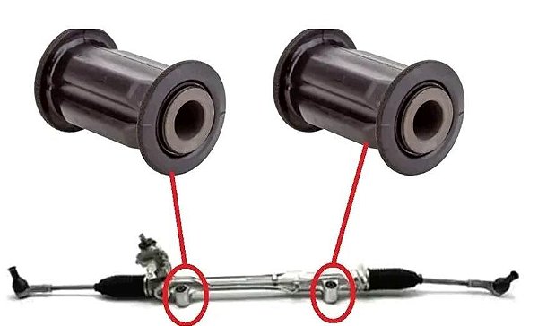 Bucha Fixação Caixa Direção - Amarok 2.0 16v 2010 a 2021