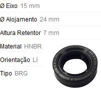 Retentor Trambulador e Alavanca Seletora - Gol 1.600 8v - AR 1982 a 1986