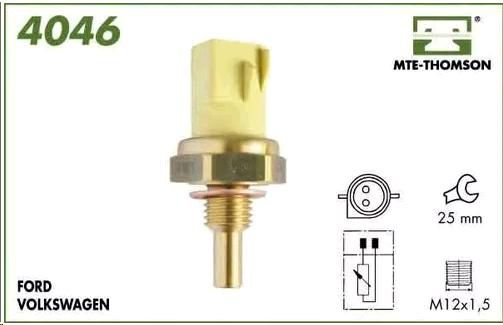 Sensor/Interruptor Temperatura Agua - Injeção Eletrônica - Verona 1.8/2.0 8v - CFI após 1994...