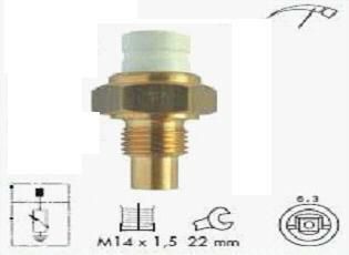 Sensor/Interruptor Temperatura - Relógio Painel - Gol 1.6 8v - AE/CHT após 1990...