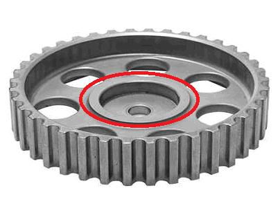 Engrenagem Motor Comando Válvula - Onix 1.0/1.4 8v 2013 a 2019 - 38 Dentes.