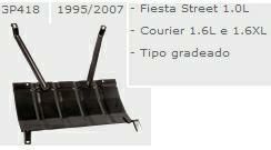 Protetor Carter Motor - Fiesta 1.6 8v 1995 a 2002