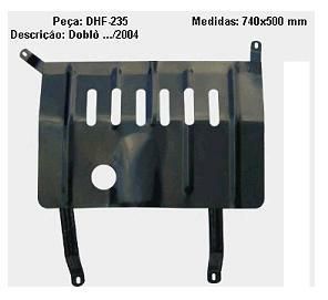 Protetor Carter Motor - Doblo 2001 a 2010