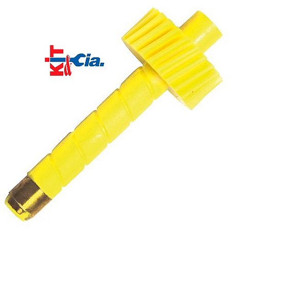 Engrenagem Velocímetro - 24 Dentes/Amarelo - Opala 1982 a 1986 - 5 Marcha