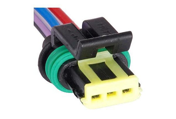 Chicote Injeção Eletrônica - 3 Pinos - Femea Saveiro 1.6/1.8/2.0 8v após 1989...