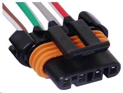 Chicote Inferior Flange Bomba Elétrica - 4 Pinos - C4 1.6/2.0 16v 2004 a 2010