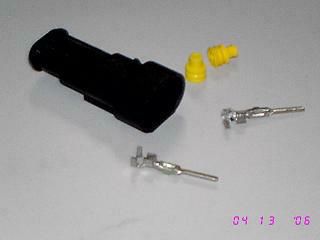 Chicote Conector Engate Rápido - 2 Pinos Macho Universal