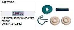 Kit Reparo Alavanca Câmbio - Furo Fino - Fiat 147 1976 a 1980