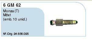 Sangrador Freio Traseiro 8mm x 25 - Monza