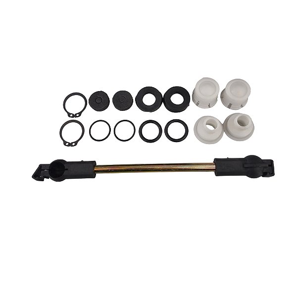 Kit Liame Haste Alavanca Trambulador - Articulação Câmbio - Celta - Comprimento Liame 19 cm
