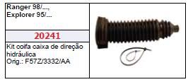 Coifa Caixa Direção Hidráulica - Explorer 4.0 12v - 5.0 16v 1995 a 2001
