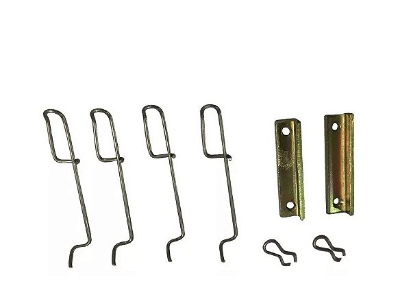 Kit Trava Pastilha Freio Traseiro - 207 1.6 16v 2008 a 2013 - Freio a Disco