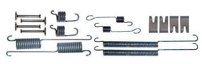 Kit Reparo Sapata Freio Traseiro 2 Roda - Courier 1.3/1.4 16v 1997 a 1999