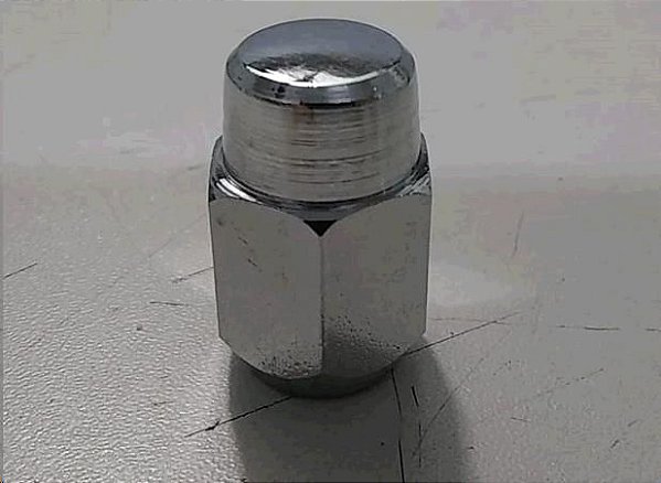 Porca Roda Dianteira e Traseira - Cromado 17mm - 12x1,25 - Tiggo 2.0 16v 2006 a 2013